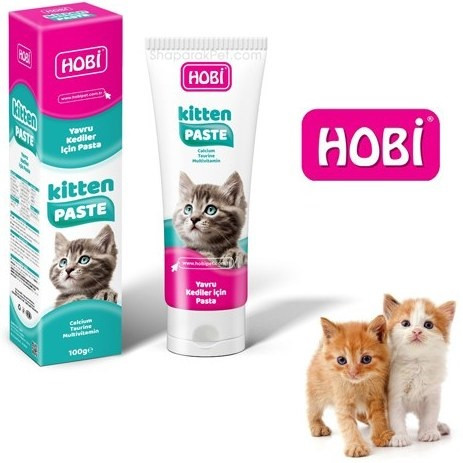 خمیر مالت بچه گربه هوبی وزن 100 گرم