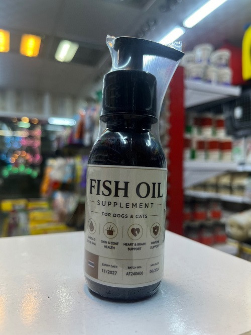 روغن ماهی سگ و گربه انیمورا حجم 120 میلی لیتر